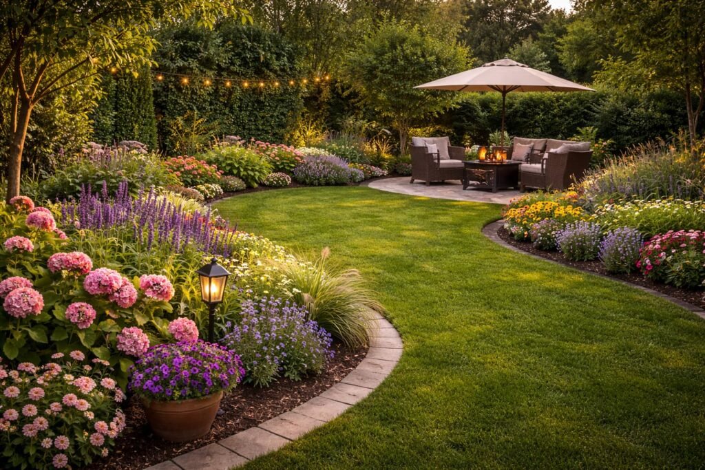 تنسيق حدائق عامه وخاصه بالكويت