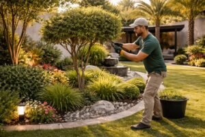 فني تنسيق حدائق بالكويت