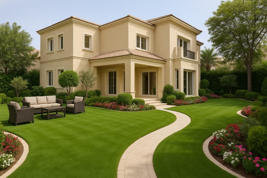 تنسيق حدائق صباح السالم بالكويت