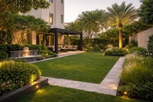 تنسيق حدائق فلل بالكويت