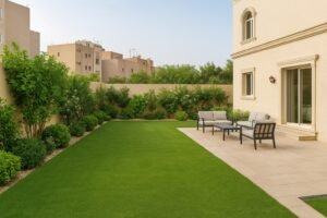 حديقة منزلية أنيقة في الدسمة الكويت