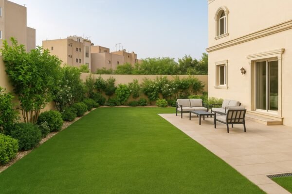 حديقة منزلية أنيقة في الدسمة الكويت