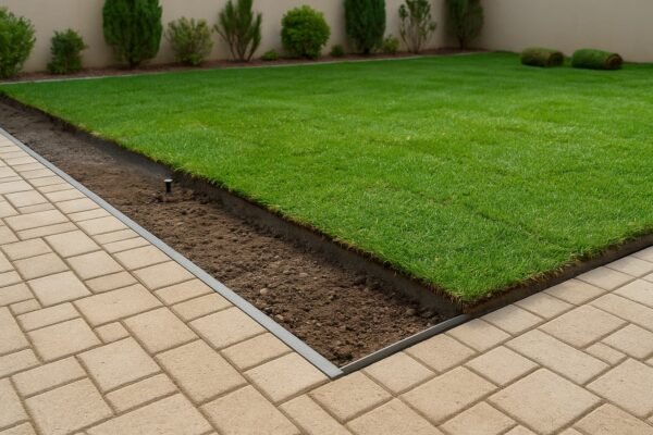 تركيب ثيل احترافي داخل حديقة بالظهر