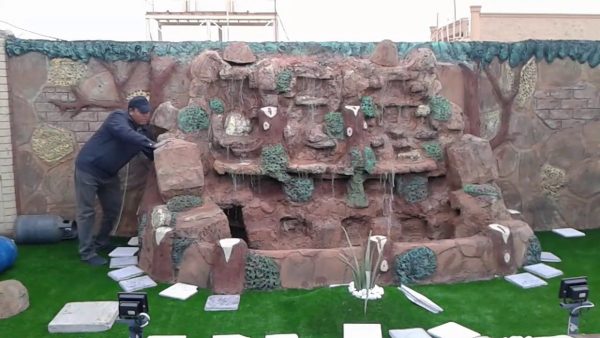 تنسيق حدائق وشللات