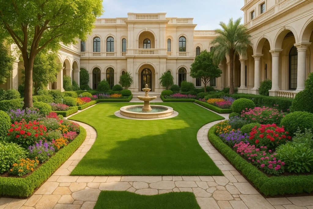 تنسيق حدائق القادسية بالكويت