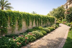 زراعة النباتات المتسلقة بالحدائق بالكويت