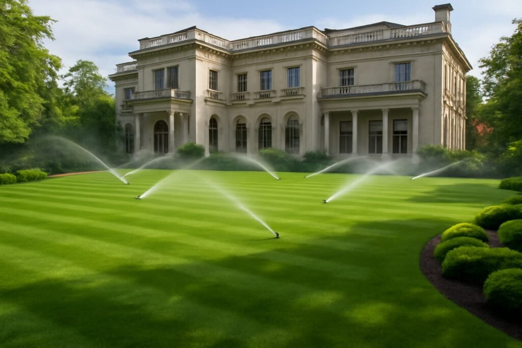 تركيب شبكات الري للحدائق شبكات ري متطورة