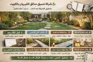 حديقة بالقيروان بخطة تشغيل وصيانة ذكية