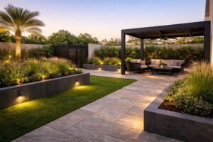 حديقة بنيدر وقت الغروب