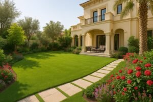 تنسيق الحدائق الدسمة بالكويت